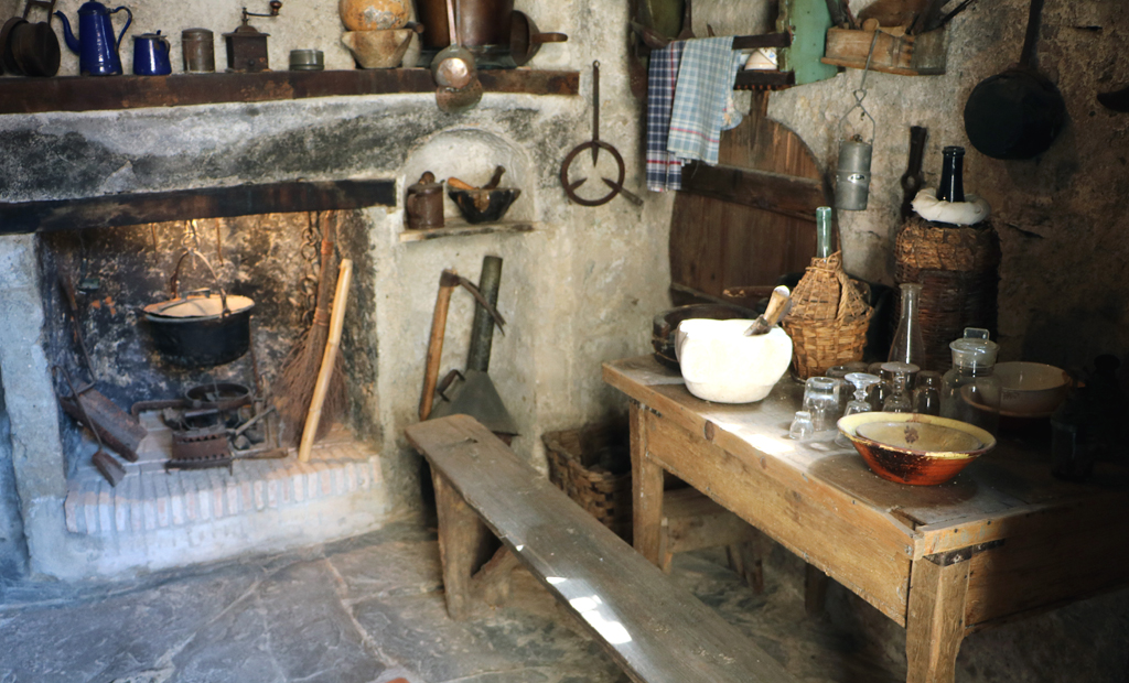 Step Back in Time in the Casa Contadina, The Peasant Section
