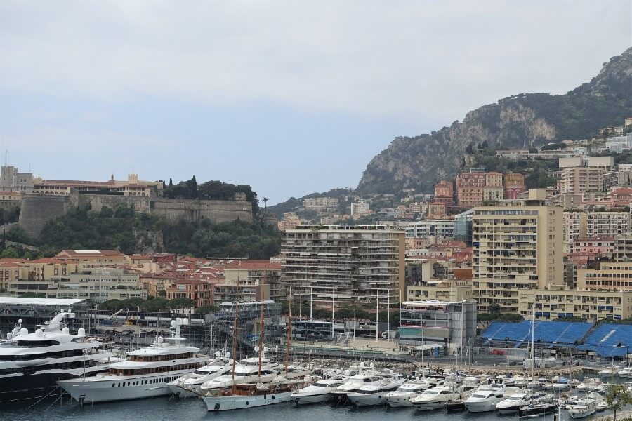 One hour, three countries. Monaco is an easy day trip